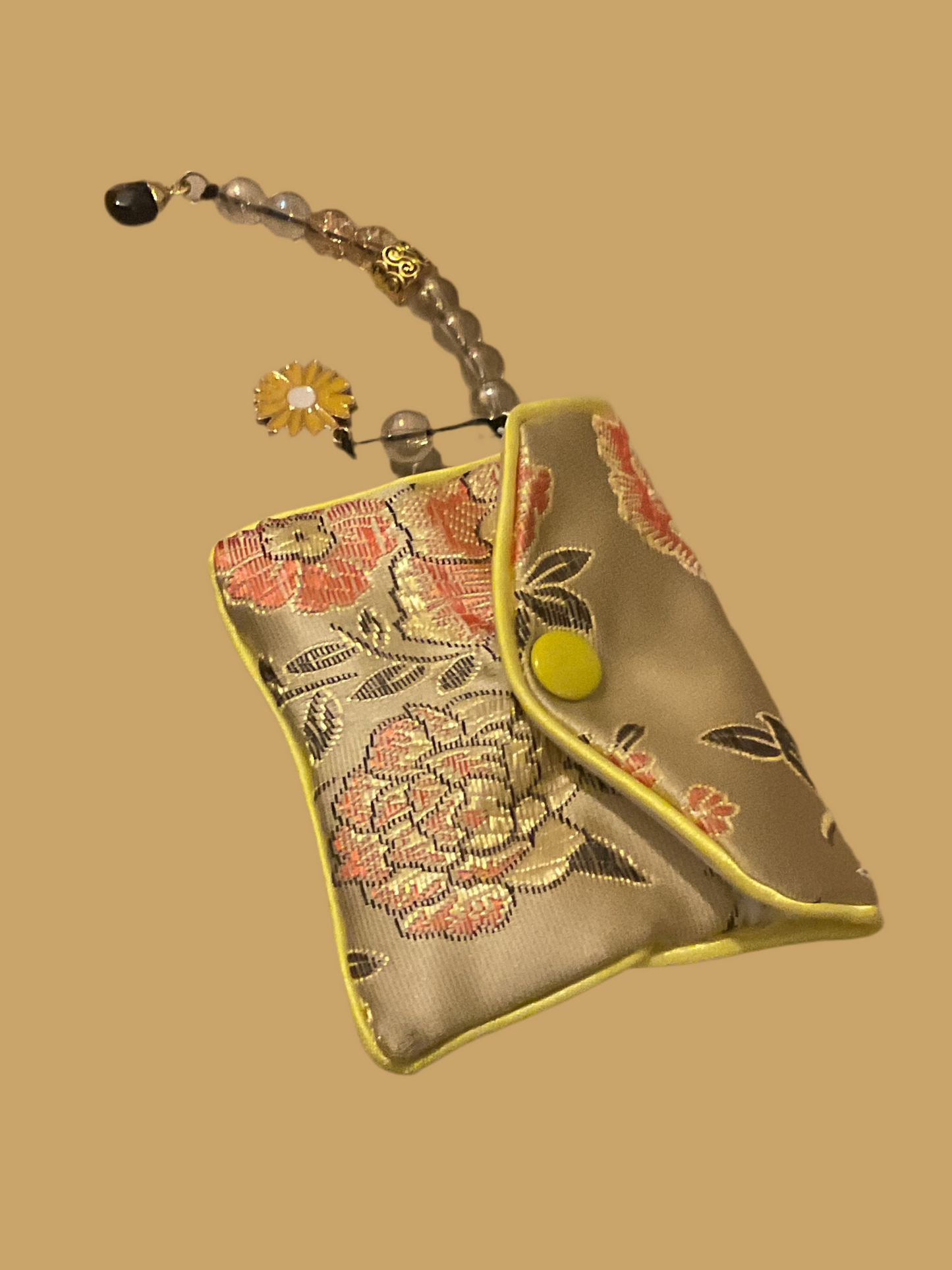 Yellow Flower Coin Purse