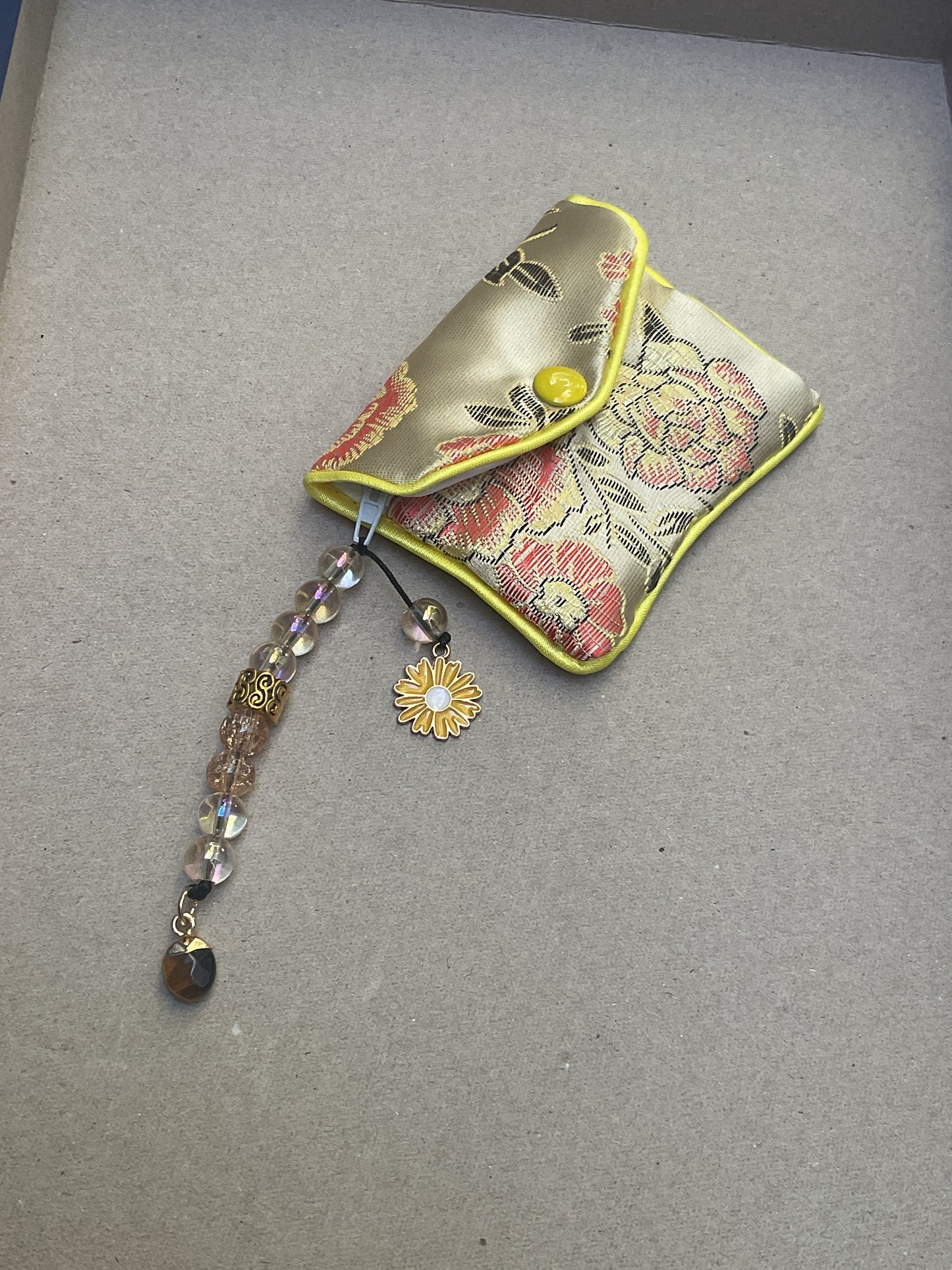 Yellow Flower Coin Purse