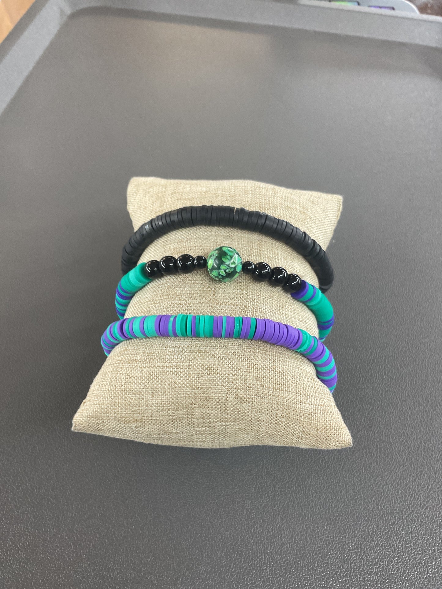 BLACK & MULTI COLOR (set of 3)
