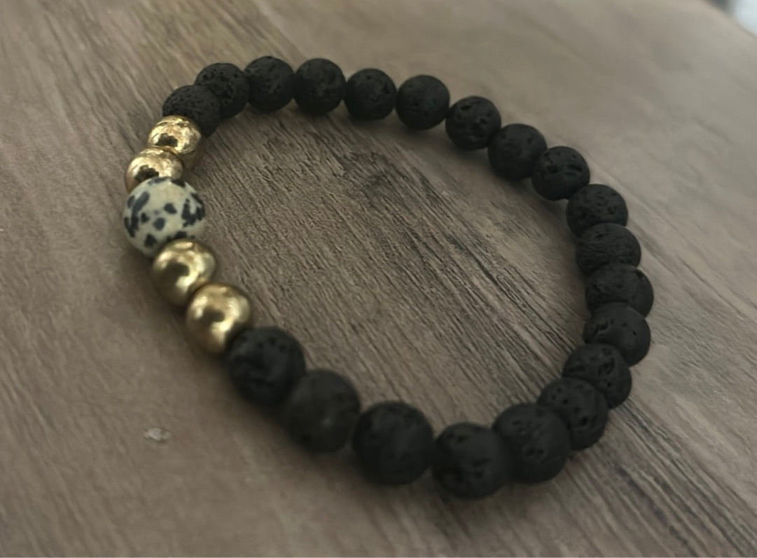 Lava- 15 - Dalmation Jasper