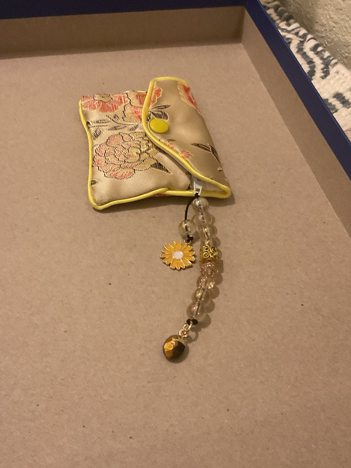Yellow Flower Coin Purse