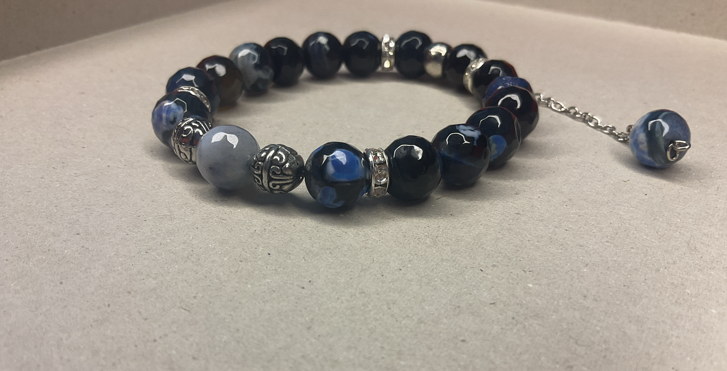 Evolution Blue Glass