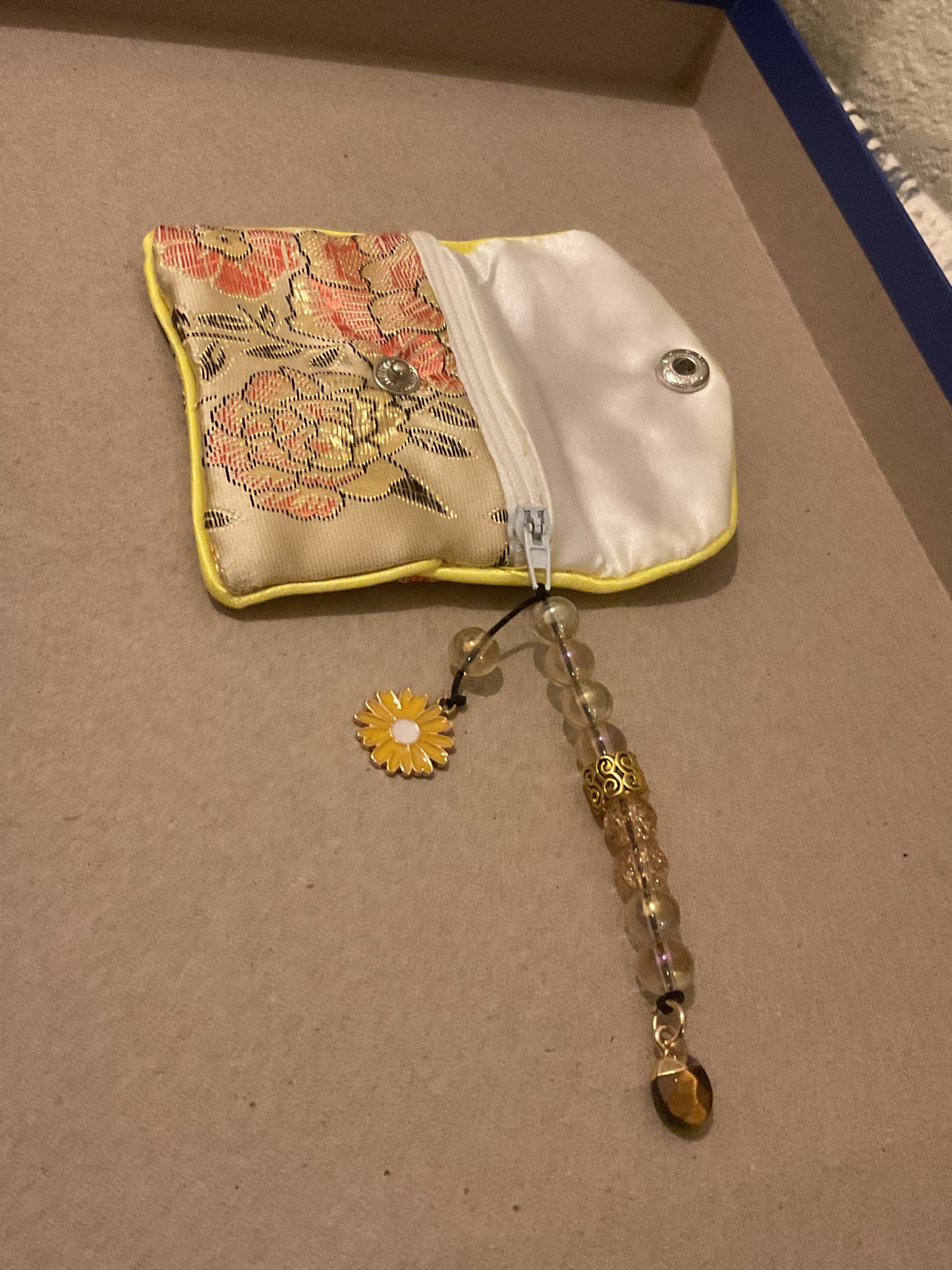 Yellow Flower Coin Purse