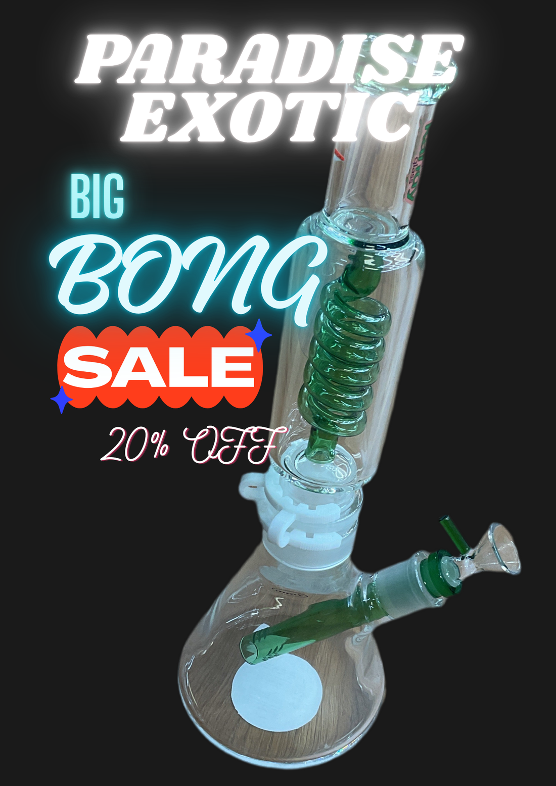 BONG SALE 20% OFF