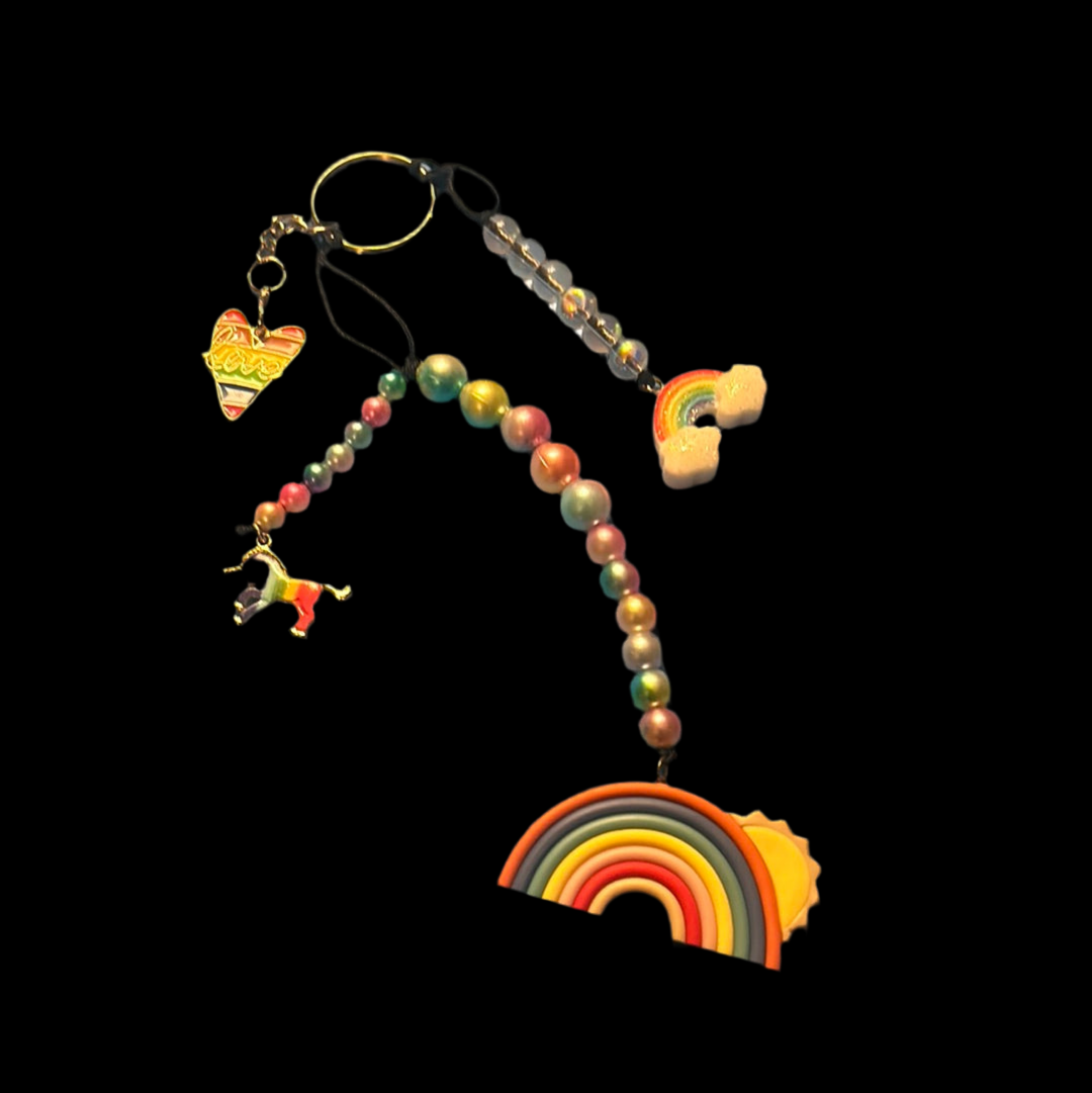 PRIDE 09 - Unicorn EVO Keychain