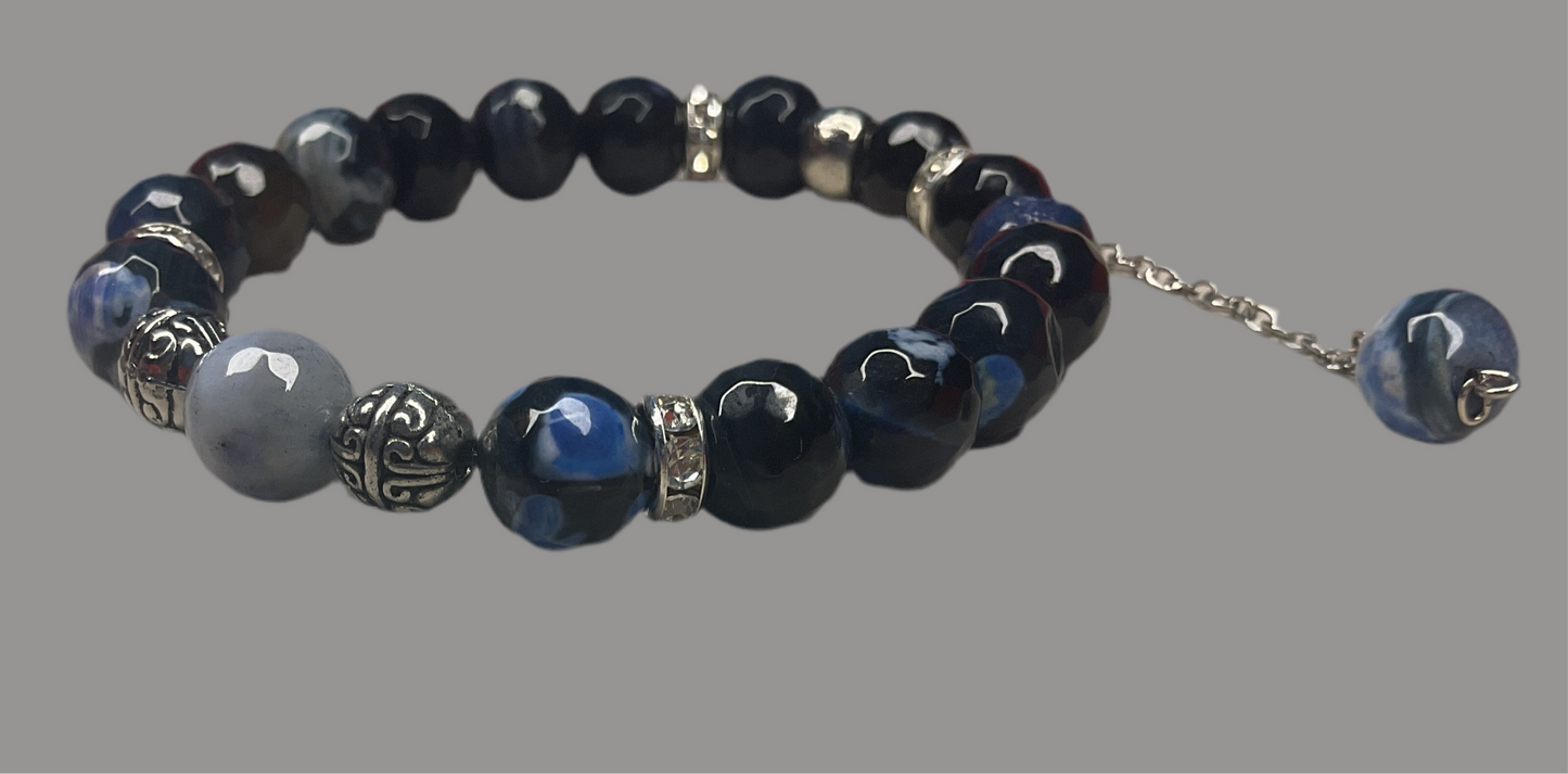 Evolution Blue Glass