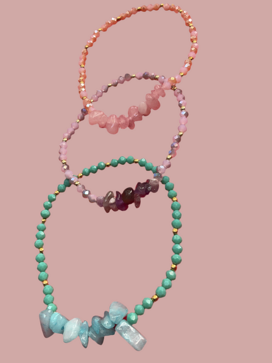 Crystal bracelets