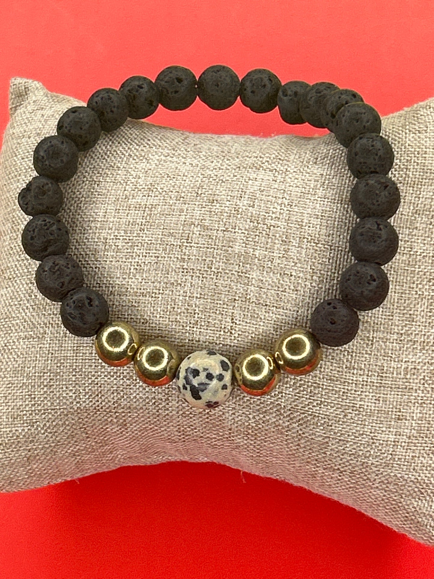 Lava- 15 - Dalmation Jasper