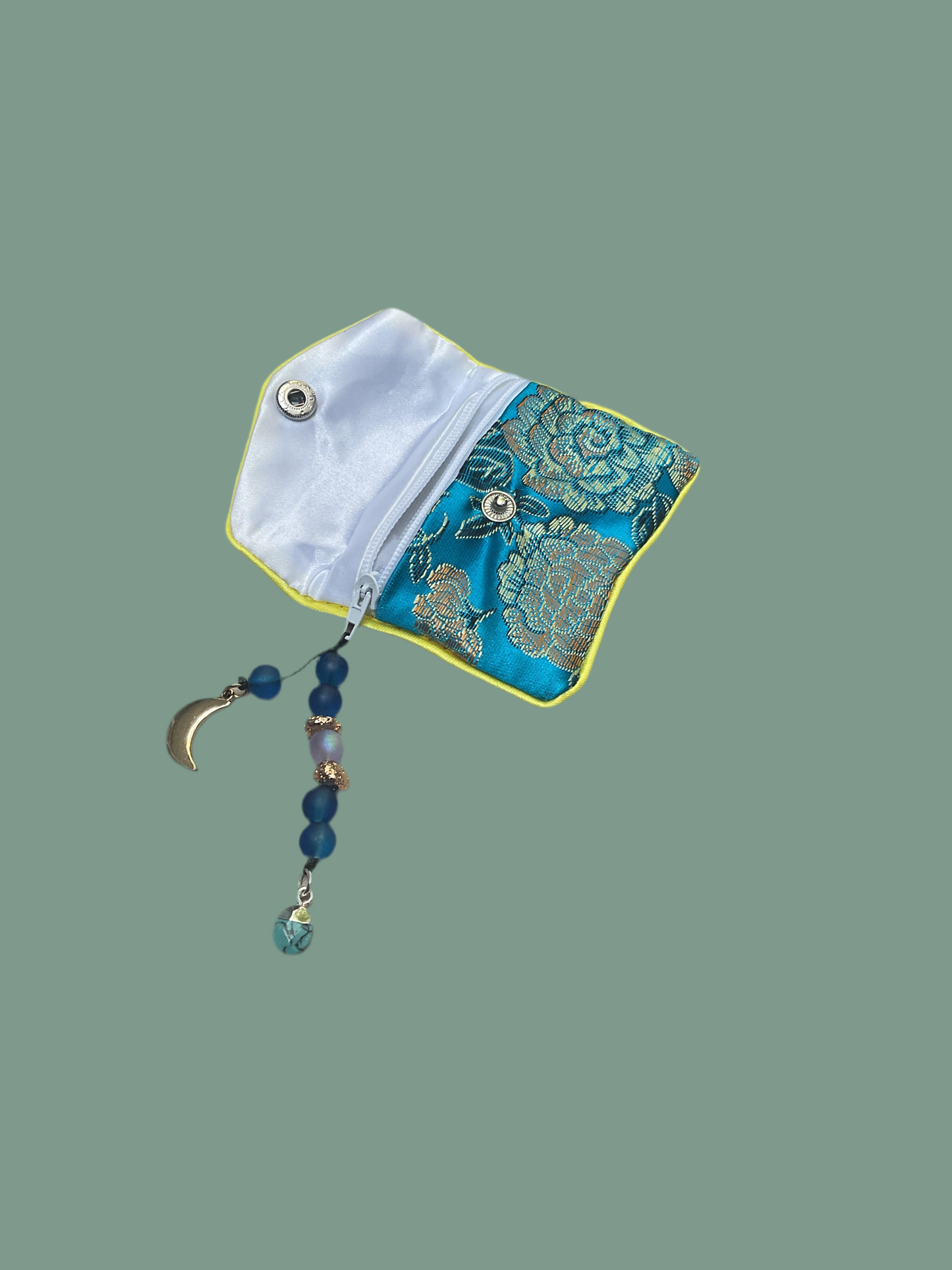Gold moon coin purse