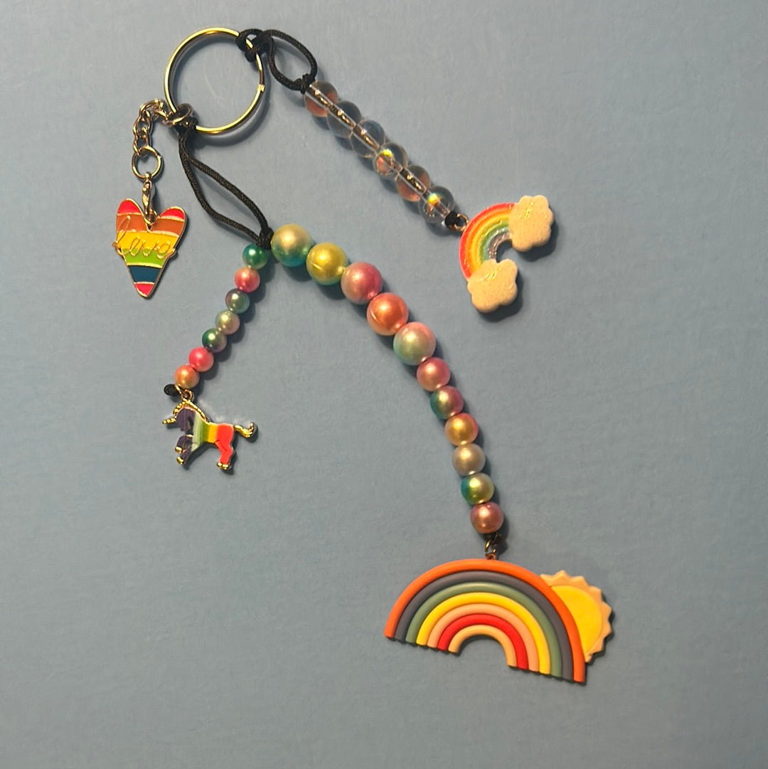 PRIDE 09 - Unicorn EVO Keychain