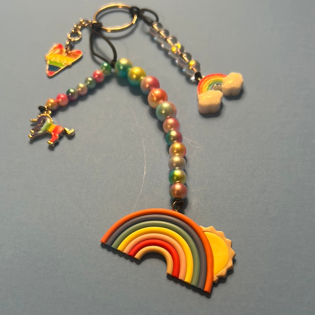 PRIDE 09 - Unicorn EVO Keychain