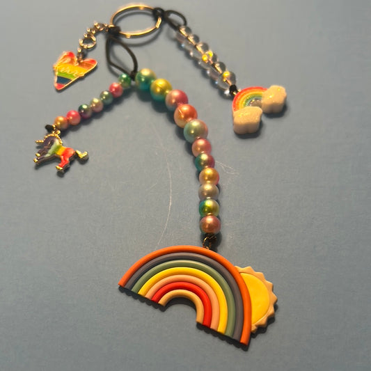 PRIDE 09 - Unicorn EVO Keychain