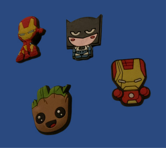 HEROES CROC CHARMS