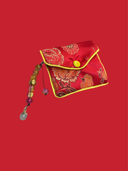 Red coin purse