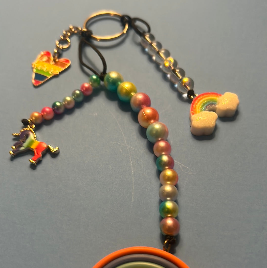 PRIDE 09 - Unicorn EVO Keychain