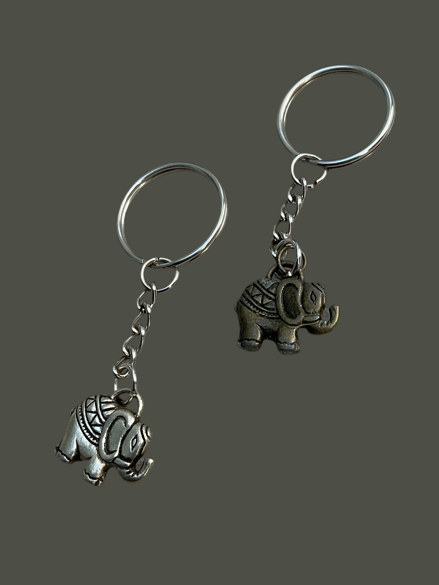 Elephants keychains
