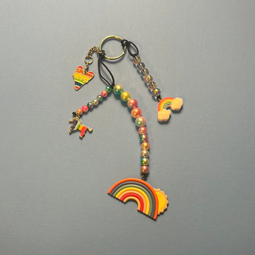 PRIDE 09 - Unicorn EVO Keychain