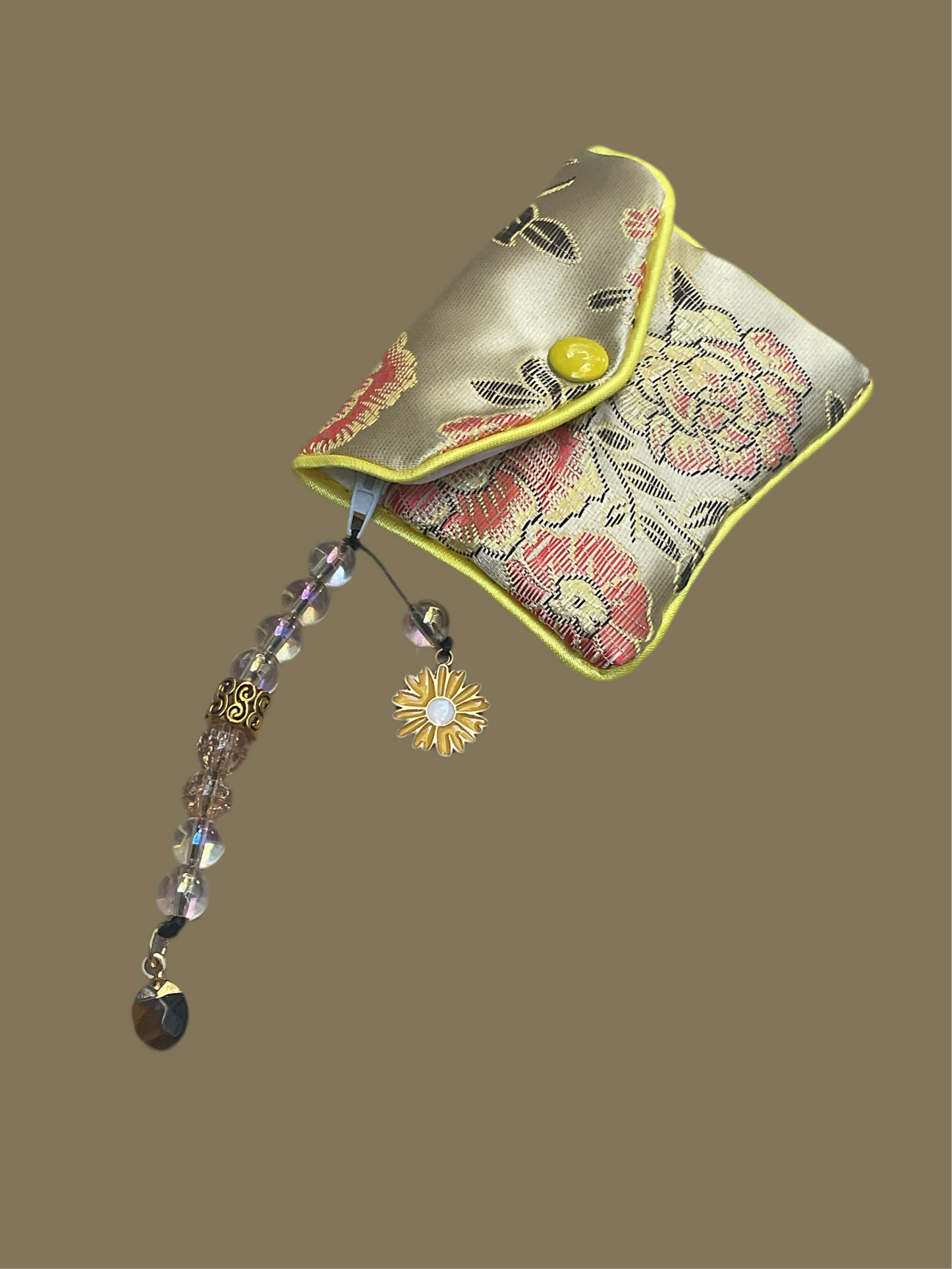 Yellow Flower Coin Purse