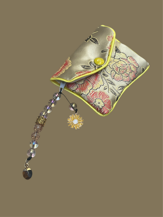 Yellow Flower Coin Purse
