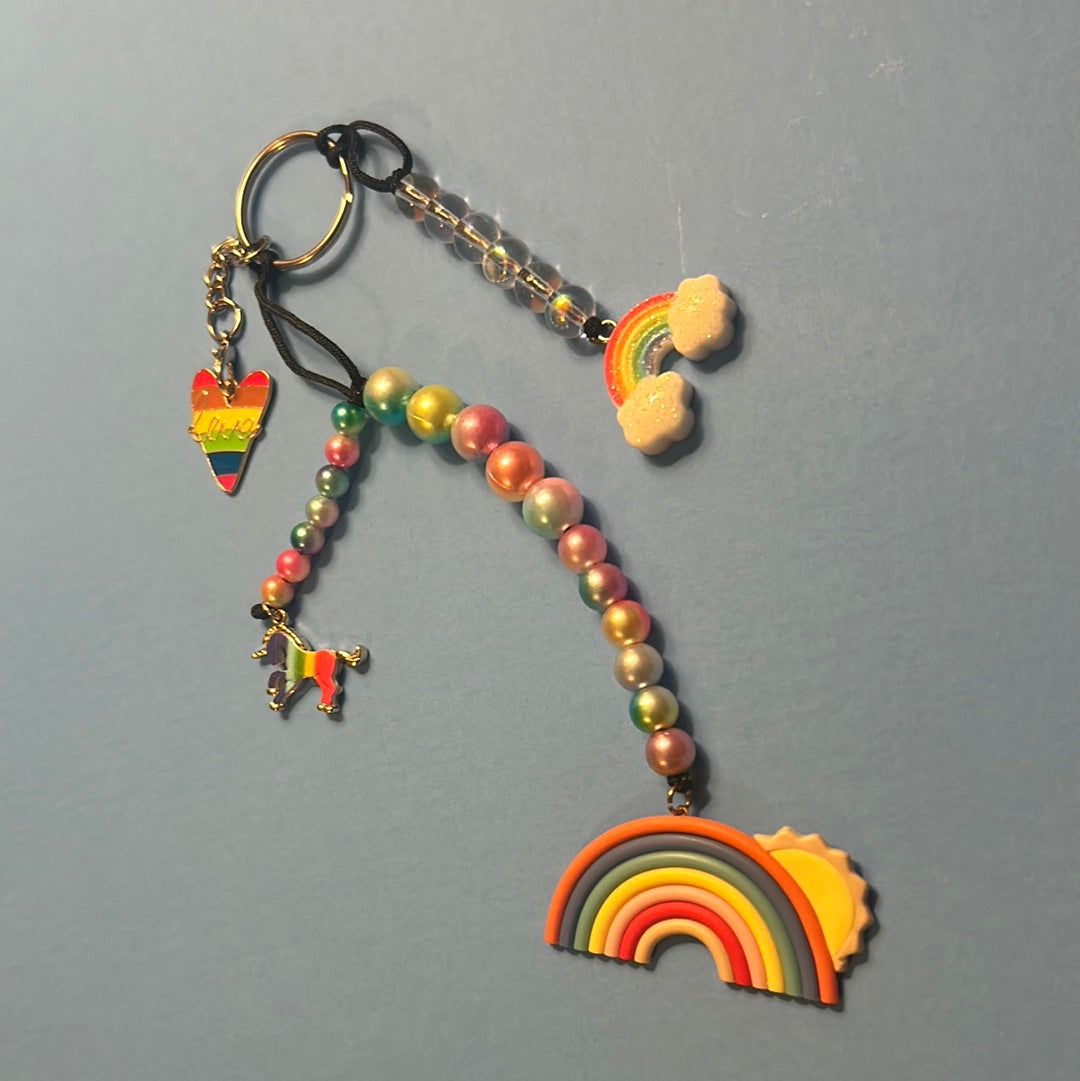 PRIDE 09 - Unicorn EVO Keychain