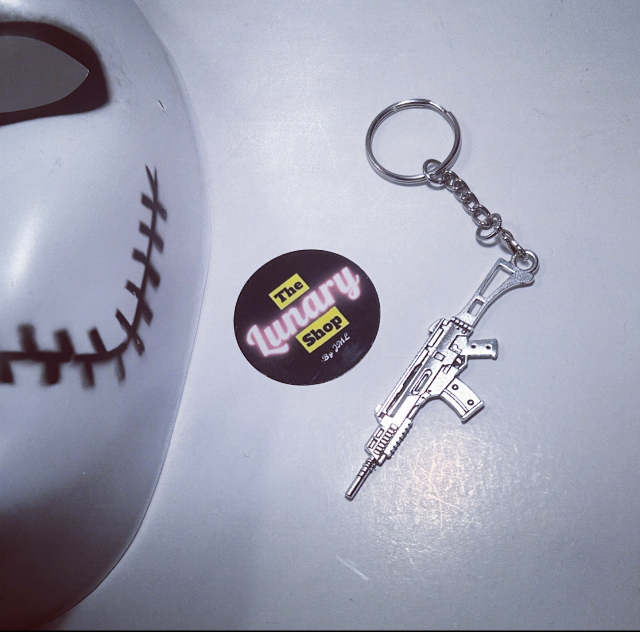 Gun keychain