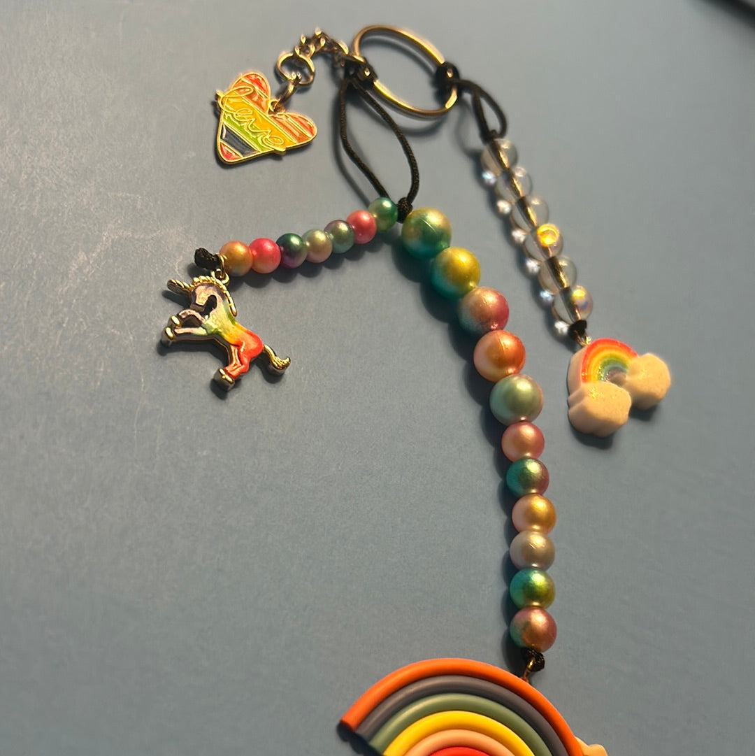 PRIDE 09 - Unicorn EVO Keychain