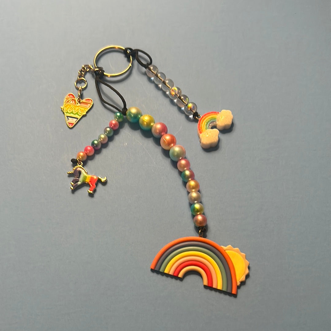 PRIDE 09 - Unicorn EVO Keychain