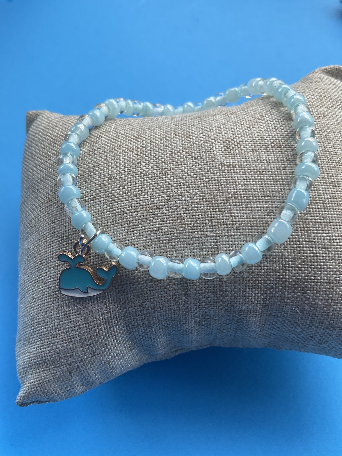 Blue Whale charm